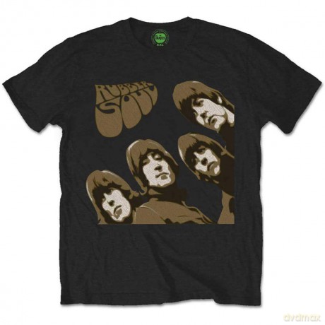 The Beatles: Men's Tee: Rubber Soul Sketch (Large)
