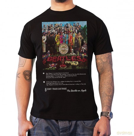 The Beatles: Men's Tee: Sgt Pepper 8 Track (XX-Large)