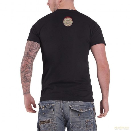The Beatles: Men's Tee: Sgt Pepper Blue with Back Printing (Small)