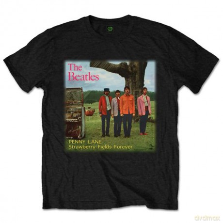 The Beatles: Men's Tee: Strawberry Fields Forever (Large)