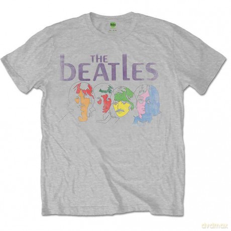 The Beatles: Men's Tee: White Album Back (Back Print) (Small)
