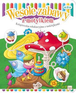 Wesołe zabawy z motylkiem [KSIĄŻKA]