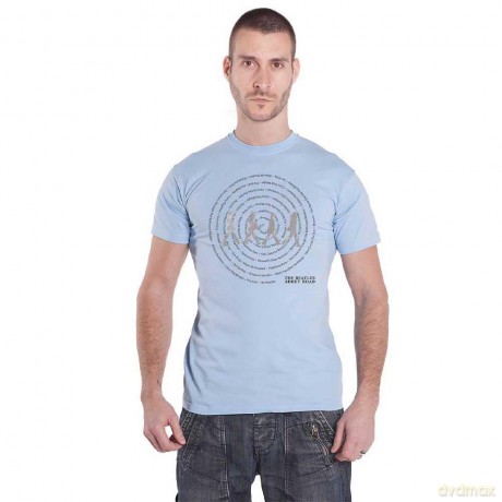 The Beatles: Mens Tee: Abbey Road Songs Swirl (X-Large)