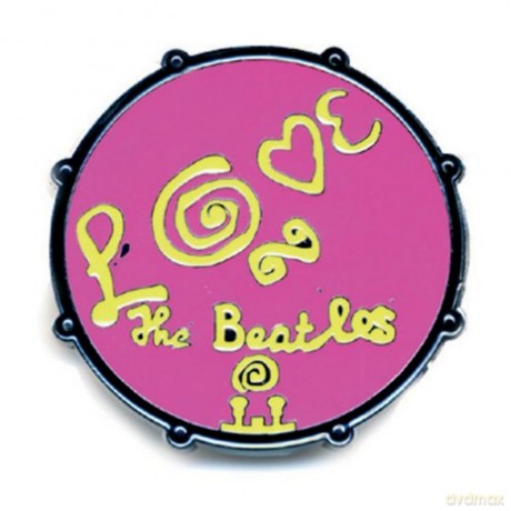 The Beatles: Pin Badge: Drum Love