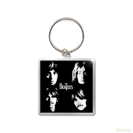 The Beatles: Standard Key-Chain: Illustrated Faces