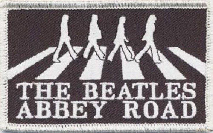 The Beatles: Standard Patch: Abbey Road (Iron On)