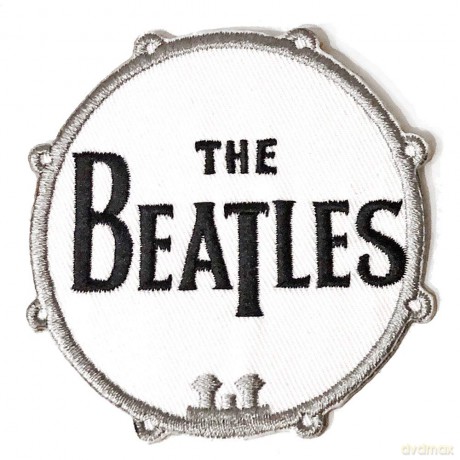 The Beatles: Standard Patch: Drum Logo