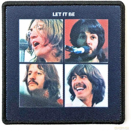 The Beatles: Standard Patch: Let It Be Album Cover