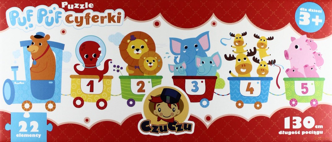 Puf, puf. Cyferki. Puzzle [PUZZLE]