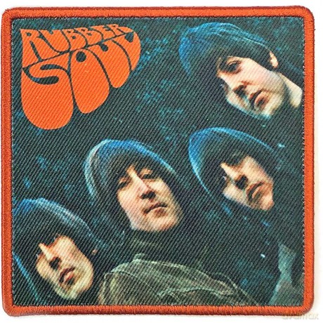 The Beatles: Standard Patch: Rubber Soul Album Cover