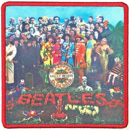 The Beatles: Standard Patch: Sgt. Pepper's. Album Cover