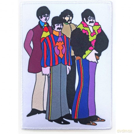 The Beatles: Standard Patch: Sub Band Border
