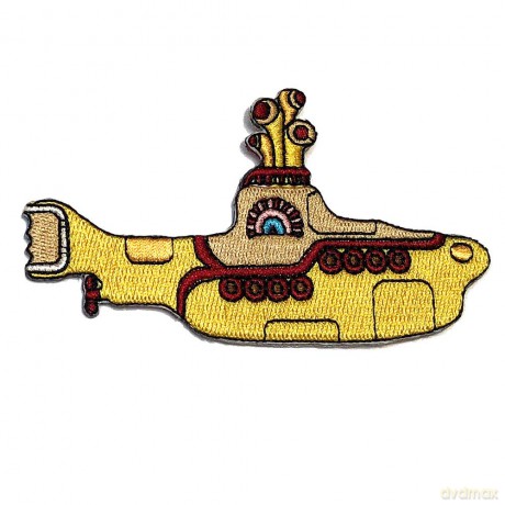 The Beatles: Standard Patch: Yellow Submarine (Iron On)