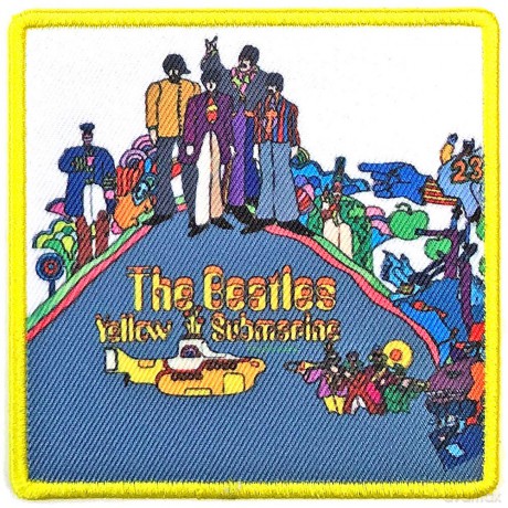 The Beatles: Standard Patch: Yellow Submarine Album Cover