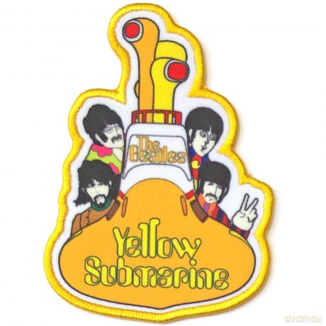 The Beatles: Standard Patch: Yellow Submarine All Aboard