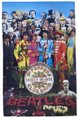 The Beatles: Textile Poster: Sgt Pepper