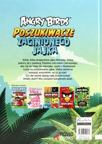Angry Birds. Poszukiwacze zaginionego jajka. Przygody Stelli [KSIĄŻKA]