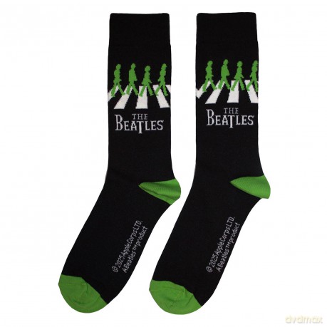The Beatles: Unisex Ankle Socks: Abbey Road Crossing (Black) (UK Size 6 - 11)
