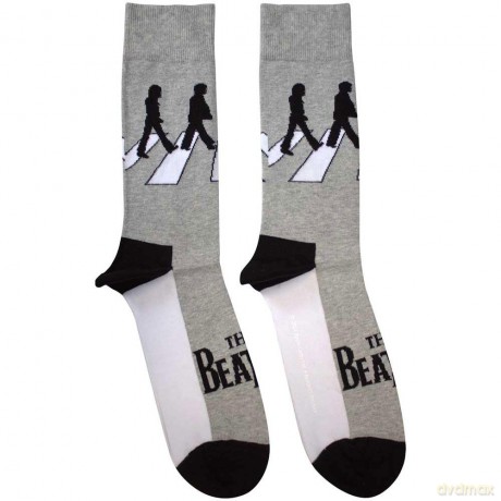 The Beatles: Unisex Ankle Socks: Abbey Road Silhouettes (Grey) (UK Size 7 - 11)