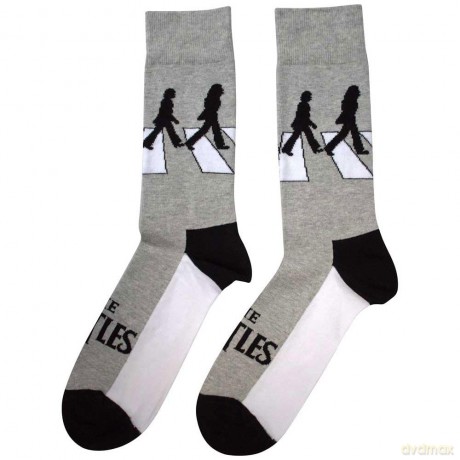 The Beatles: Unisex Ankle Socks: Abbey Road Silhouettes (Grey) (UK Size 7 - 11)
