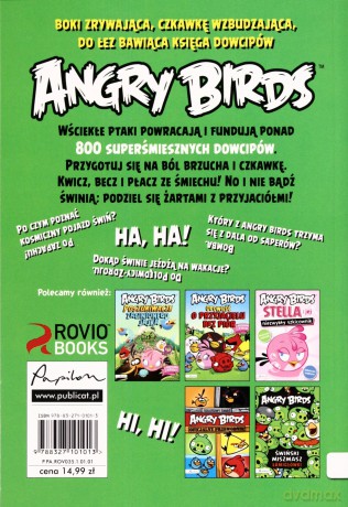 Angry Birds. Superśmieszne żarciki [KSIĄŻKA]