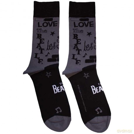 The Beatles: Unisex Ankle Socks: Cavern (Charcoal Grey) (UK Size 7 - 11)