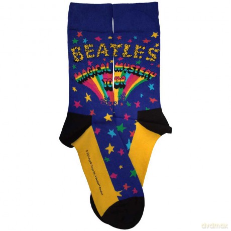 The Beatles: Unisex Ankle Socks: Magical Mystery Tour (Blue) (UK Size 7 - 11)
