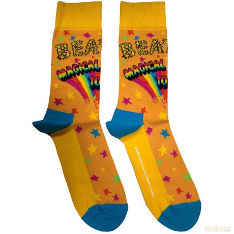The Beatles: Unisex Ankle Socks: Magical Mystery Tour (Orange) (UK Size 7 - 11)