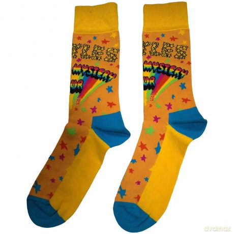 The Beatles: Unisex Ankle Socks: Magical Mystery Tour (Orange) (UK Size 7 - 11)