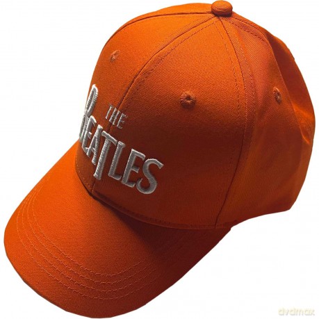 The Beatles: Unisex Baseball Cap: White Drop T Logo (Yellow)