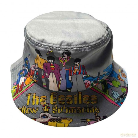 The Beatles: Unisex Bucket Hat: Yellow Submarine (Small/Medium)