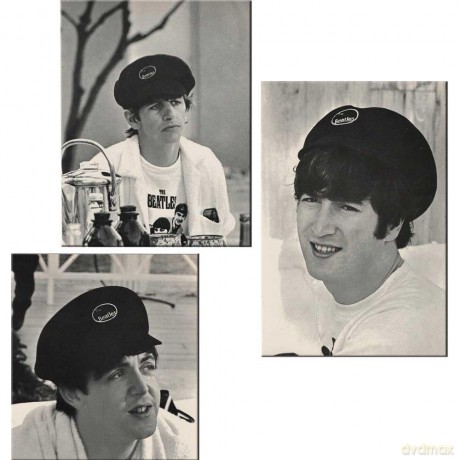 The Beatles: Unisex Corduroy Hat: Oval Logo (Small/Medium)