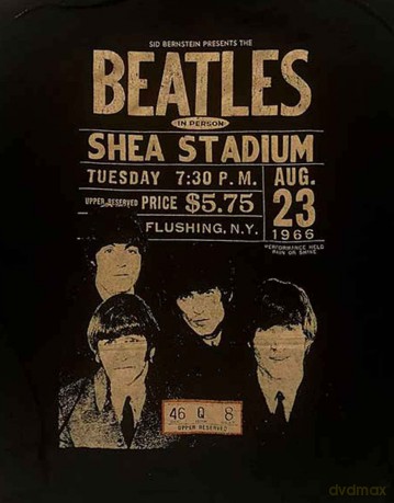 The Beatles: Unisex Pullover Hoodie: Shea '66 (Black) (Small)