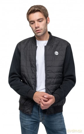 The Beatles: Unisex Quilted Jacket: Drum Logo (Small)