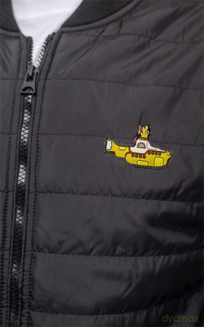 The Beatles: Unisex Quilted Jacket: Yellow Submarine (Medium)