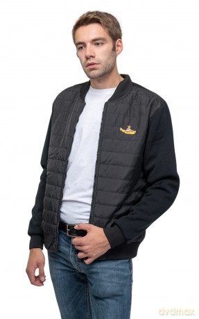 The Beatles: Unisex Quilted Jacket: Yellow Submarine (Small)