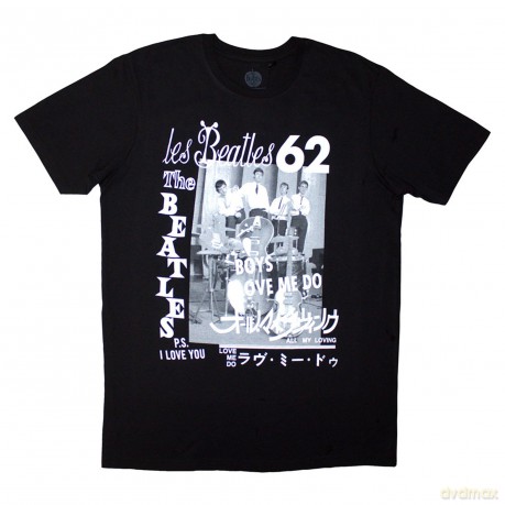The Beatles: Unisex T-Shirt: 1962 (Black) (X-Large)