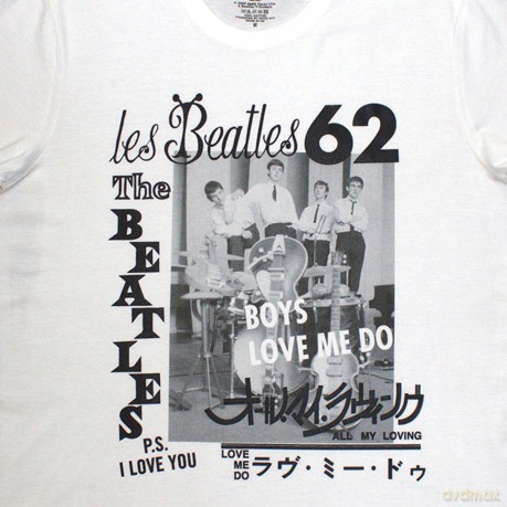 The Beatles: Unisex T-Shirt: 1962 (White) (Small)