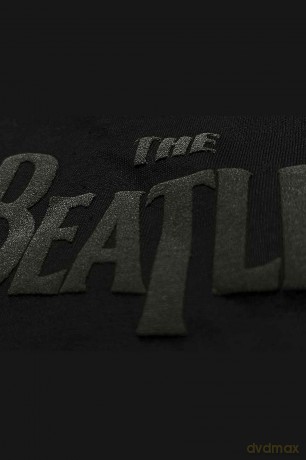 The Beatles: Unisex T-Shirt: Albums on Apple (Black) (Puff Print) (Small)