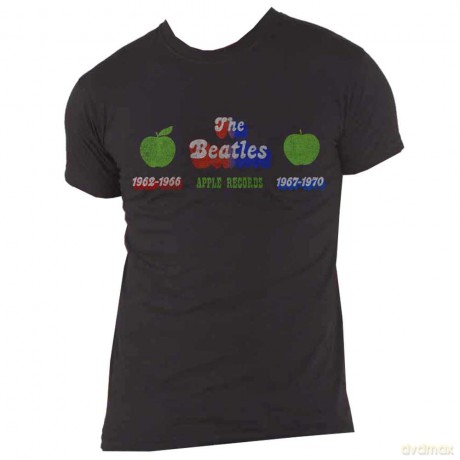 The Beatles: Unisex T-Shirt: Apple Years (Black) (XX-Large)