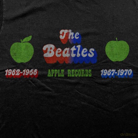 The Beatles: Unisex T-Shirt: Apple Years (Black) (XX-Large)
