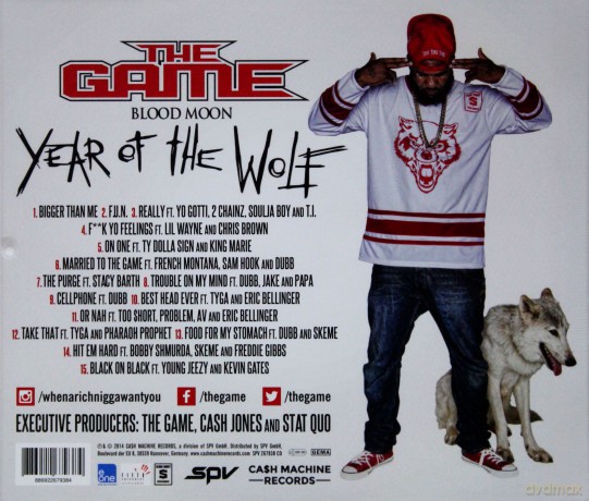The Game: Blood Moon Year Of The Wolf [CD]