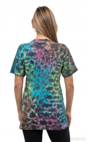 The Beatles: Unisex T-Shirt: Drop T Logo (Dip-Dye On Grey) (Wash Collection) (X-Large)
