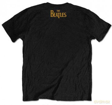 The Beatles: Unisex T-Shirt: Here Comes The Sun (Black) (Back Print) (Medium)