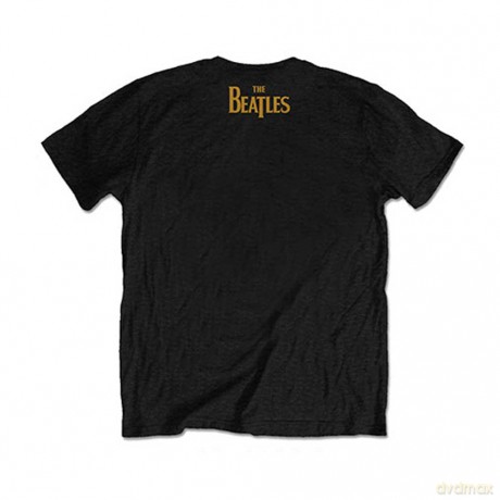 The Beatles: Unisex T-Shirt: Here Comes The Sun (Black) (Back Print) (Small)