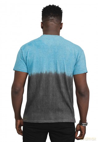 The Beatles: Unisex T-Shirt: Let It Be Split (Blue) (Wash Collection) (Small)