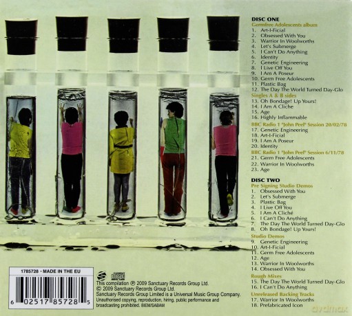 X-Ray Spex: Germfree Adolescents [2CD]