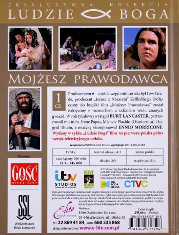Mojżesz prawodawca cz. 1 (Ludzie Boga) (digibook) [DVD]