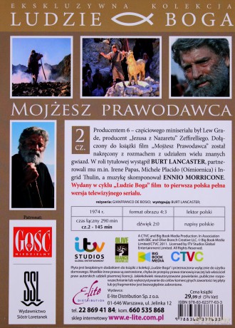 Mojżesz prawodawca cz. 2 (Ludzie Boga) (digibook) [DVD]