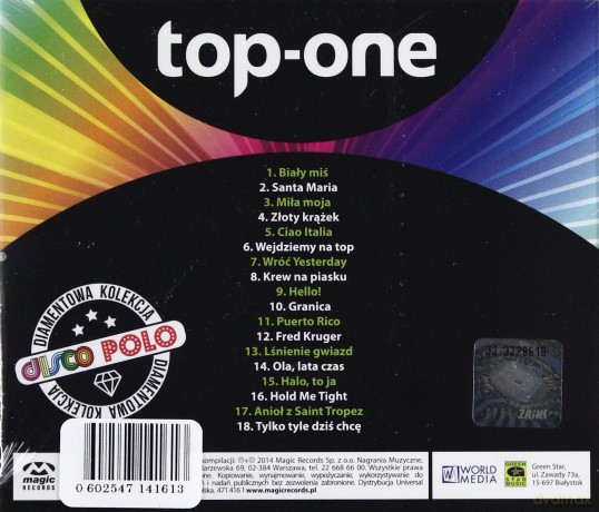 Top One: Diamentowa Kolekcja Disco Polo [CD]